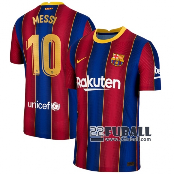 22Fuball: FC Barcelona Heimtrikot Herren (Lionel Messi #10) 2020-2021