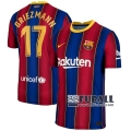 22Fuball: FC Barcelona Heimtrikot Herren (Antoine Griezmann #17) 2020-2021