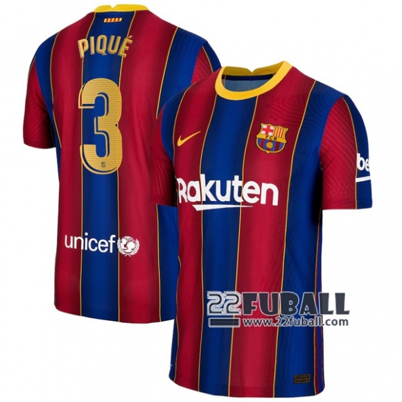 22Fuball: FC Barcelona Heimtrikot Herren (Piqué #3) 2020-2021