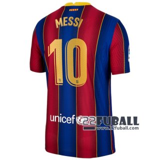 22Fuball: FC Barcelona Heimtrikot Kinder (Lionel Messi #10) 2020-2021