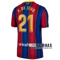 22Fuball: FC Barcelona Heimtrikot Kinder (Frenkie De Jong #21) 2020-2021