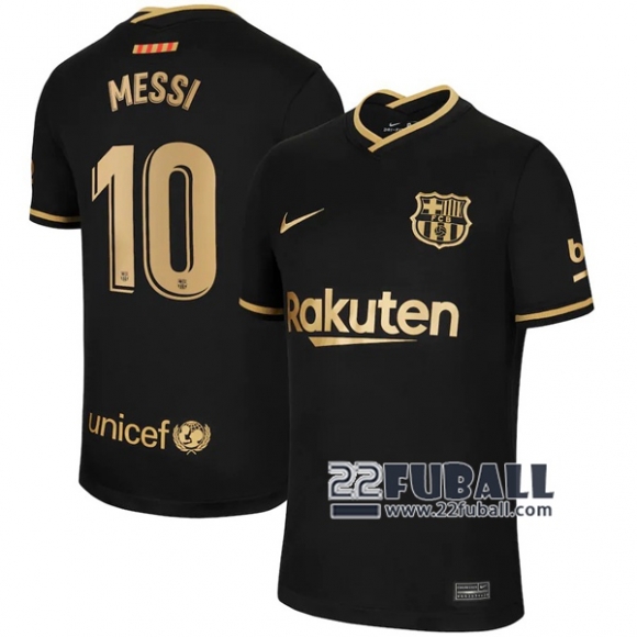 22Fuball: FC Barcelona Auswärtstrikot Herren (Lionel Messi #10) 2020-2021