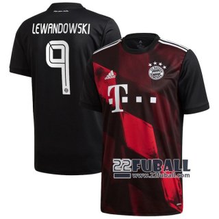 22Fuball: Bayern München Ausweichtrikot Herren (Robert Lewandowski #9) 2020-2021