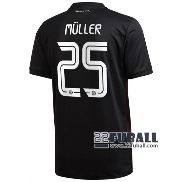 22Fuball: Bayern München Ausweichtrikot Kinder (Thomas Muller #25) 2020-2021