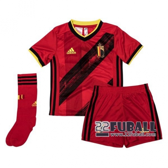 22Fuball: Belgien Heimtrikot Kinder Em 2020 2021