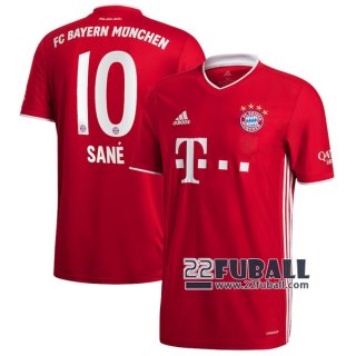 22Fuball: Bayern München Heimtrikot Herren (Leroy Sané #10) 2020-2021
