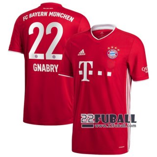 22Fuball: Bayern München Heimtrikot Herren (Serge Gnabry #22) 2020-2021