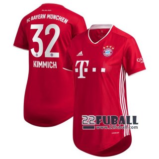 22Fuball: Bayern München Heimtrikot Damen (Joshua Kimmich #32) 2020-2021