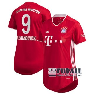 22Fuball: Bayern München Heimtrikot Damen (Robert #9) 2020-2021