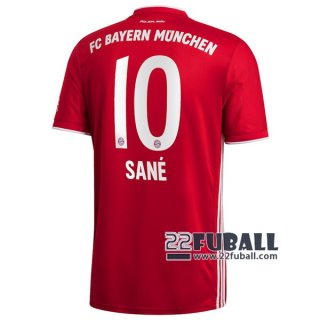 22Fuball: Bayern München Heimtrikot Kinder (Leroy Sané #10) 2020-2021