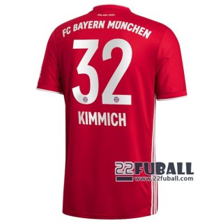 22Fuball: Bayern München Heimtrikot Kinder (Joshua Kimmich #32) 2020-2021