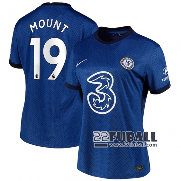 22Fuball: FC Chelsea Heimtrikot Damen (Mason Mount #19) 2020-2021