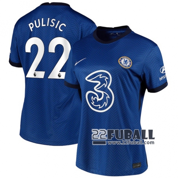 22Fuball: FC Chelsea Heimtrikot Damen (Christian Pulisic #22) 2020-2021