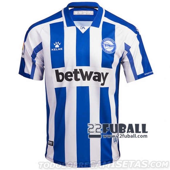 22Fuball: Deportivo Alaves Heimtrikot Herren 2020-2021