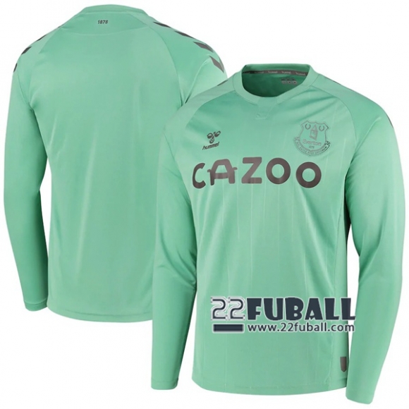 22Fuball: Everton Langarm Ausweichtrikot Herren 2020-2021