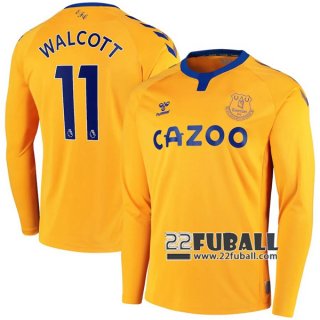 22Fuball: Everton Langarm Auswärtstrikot Herren (Walcott #11) 2020-2021