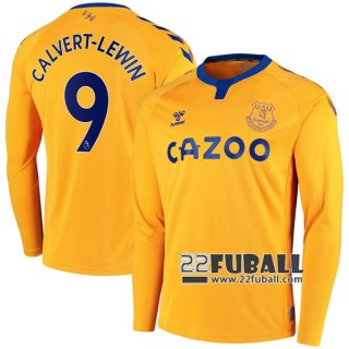 22Fuball: Everton Langarm Auswärtstrikot Herren (Calvert-Lewin #9) 2020-2021