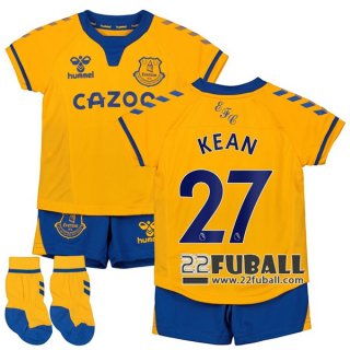 22Fuball: Everton Auswärtstrikot Kinder (Kean #27) 2020-2021