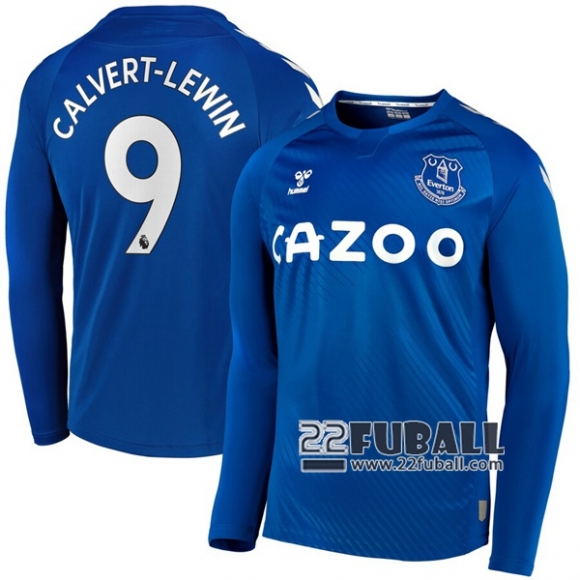 22Fuball: Everton Langarm Heimtrikot Herren (Calvert-Lewin #9) 2020-2021