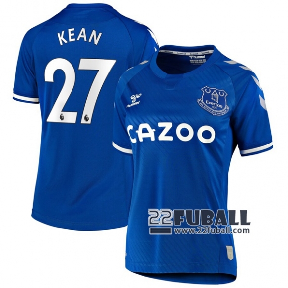 22Fuball: Everton Heimtrikot Damen (Kean #27) 2020-2021