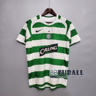 22Fuball: Celtic Retro Heimtrikot Herren 05-06