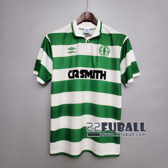 22Fuball: Celtic Retro Heimtrikot Herren 87-89