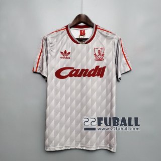 22Fuball: FC Liverpool Retro Auswärtstrikot Herren 89-91