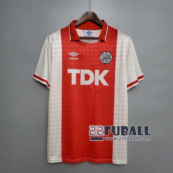 22Fuball: Ajax Amsterdam Retro Heimtrikot Herren 90-92