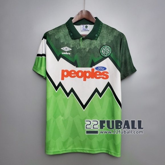 22Fuball: Celtic Retro Heimtrikot Herren 91-92