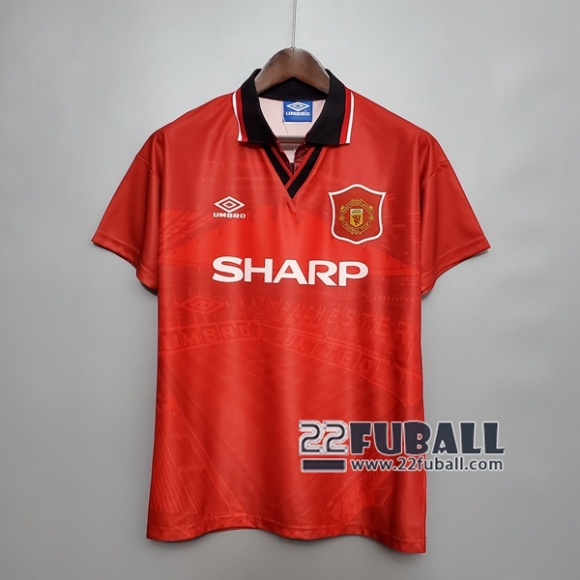 22Fuball: Manchester United Retro Heimtrikot Herren 94-96