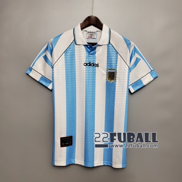 22Fuball: Argentinien Retro Heimtrikot Herren 96-97