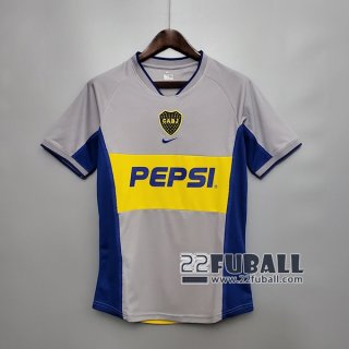 22Fuball: Boca Juniors Retro Auswärtstrikot Herren 2002