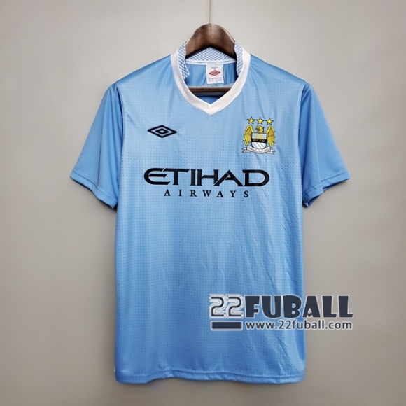 22Fuball: Manchester City Retro Heimtrikot Herren 11-12