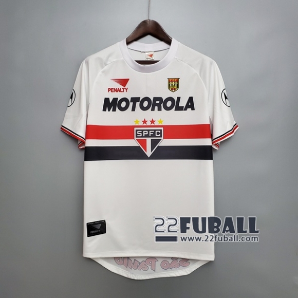 22Fuball: Sao Paulo FC Retro Heimtrikot Herren 99-00