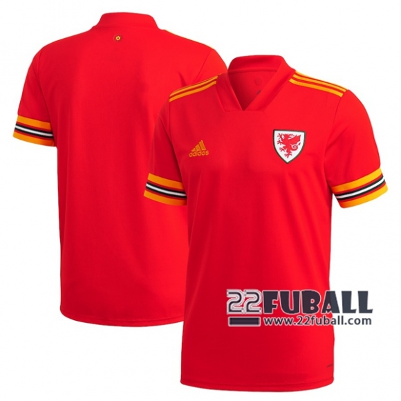 22Fuball: Wales Heimtrikot Herren Em 2020 2021