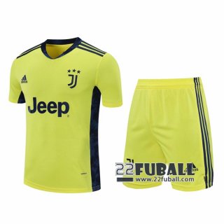 22Fuball: Juventus Turin Torwarttrikot Herren Marineblau 2020-2021