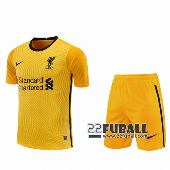 22Fuball: FC Liverpool Torwarttrikot Herren Gelb 2020-2021