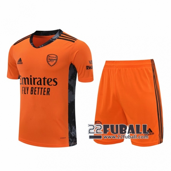 22Fuball: Arsenal Torwarttrikot Herren Orange 2020-2021