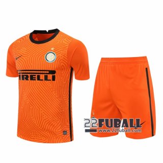 22Fuball: Inter Mailand Torwarttrikot Herren Orange 2020-2021