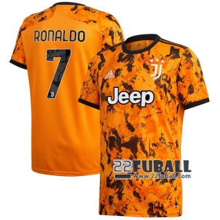 22Fuball: Juventus Turin Ausweichtrikot Herren (Ronaldo #7) 2020-2021