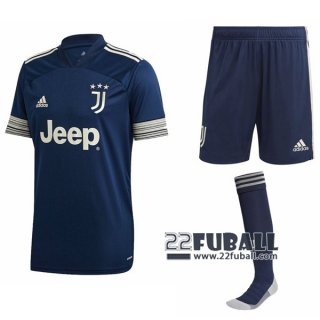 22Fuball: Juventus Turin Auswärtstrikot Kinder 2020-2021