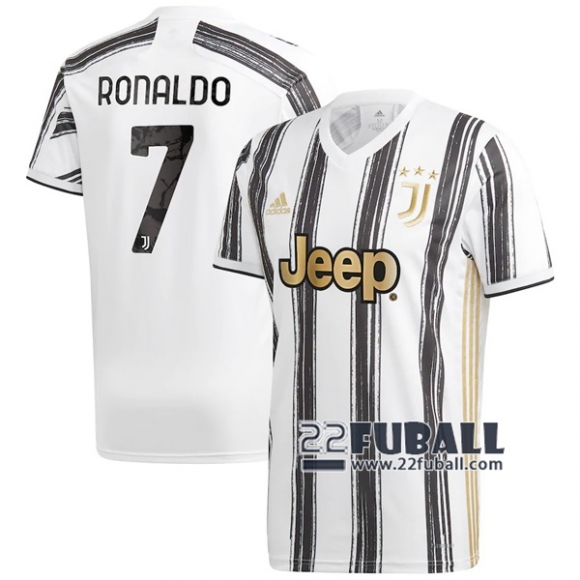 22Fuball: Juventus Turin Heimtrikot Herren (Cristiano Ronaldo #7) 2020-2021