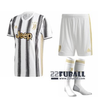 22Fuball: Juventus Turin Heimtrikot Kinder 2020-2021