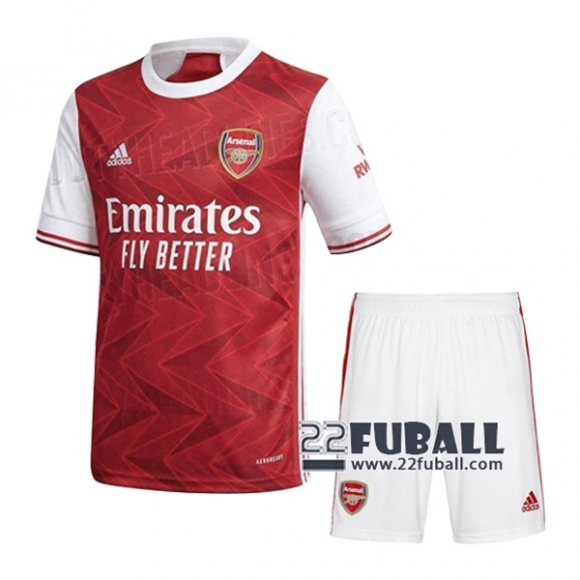 22Fuball: Arsenal Heimtrikot Kinder 2020-2021