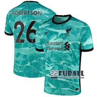 22Fuball: FC Liverpool Auswärtstrikot Herren (Robertson #26) 2020-2021