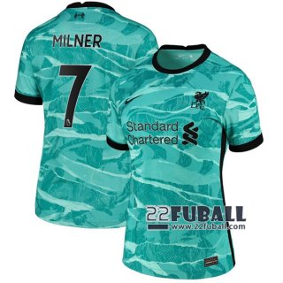 22Fuball: FC Liverpool Auswärtstrikot Damen (Milner #7) 2020-2021