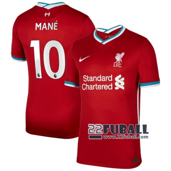 22Fuball: FC Liverpool Heimtrikot Herren (Sadio Mane #10) 2020-2021