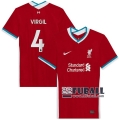 22Fuball: FC Liverpool Heimtrikot Damen (Virgil Van Dijk #4) 2020-2021