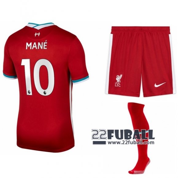 22Fuball: FC Liverpool Heimtrikot Kinder (Sadio Mane #10) 2020-2021