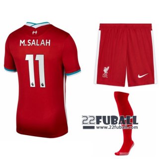 22Fuball: FC Liverpool Heimtrikot Kinder (Mohamed Salah #11) 2020-2021